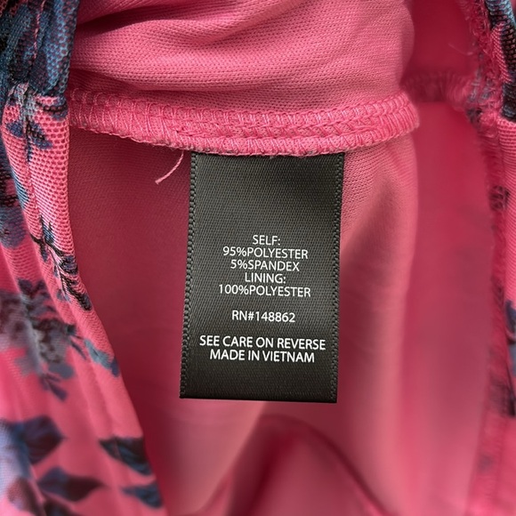 NWT Women’s Plus Size Torrid Mini Mesh Shirred Bodycon Dress Size: 2X 18/20 Pink - Picture 8 of 9